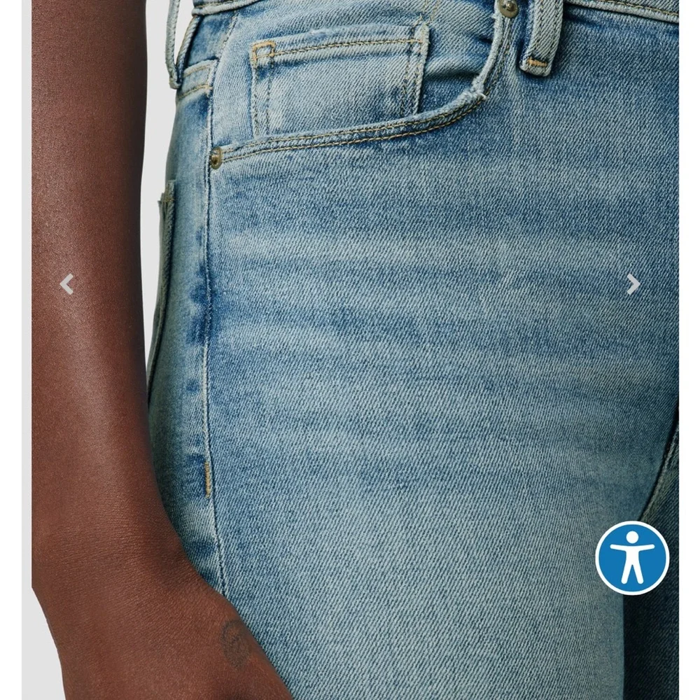 Hudson Barbara high rise bootcut Jean / color royalty sz 26 - Picture 4 of 9